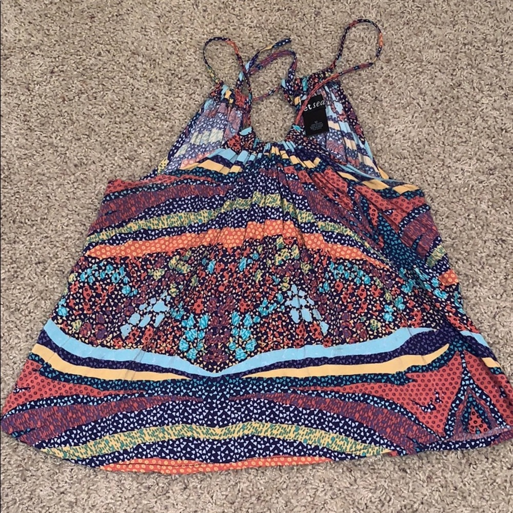 Super Cute Multi- Colored Crop